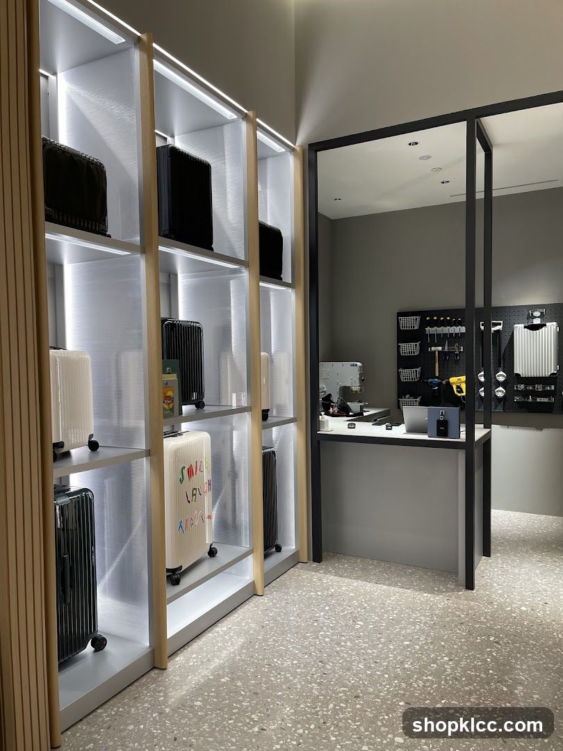 Luggage Store Interior