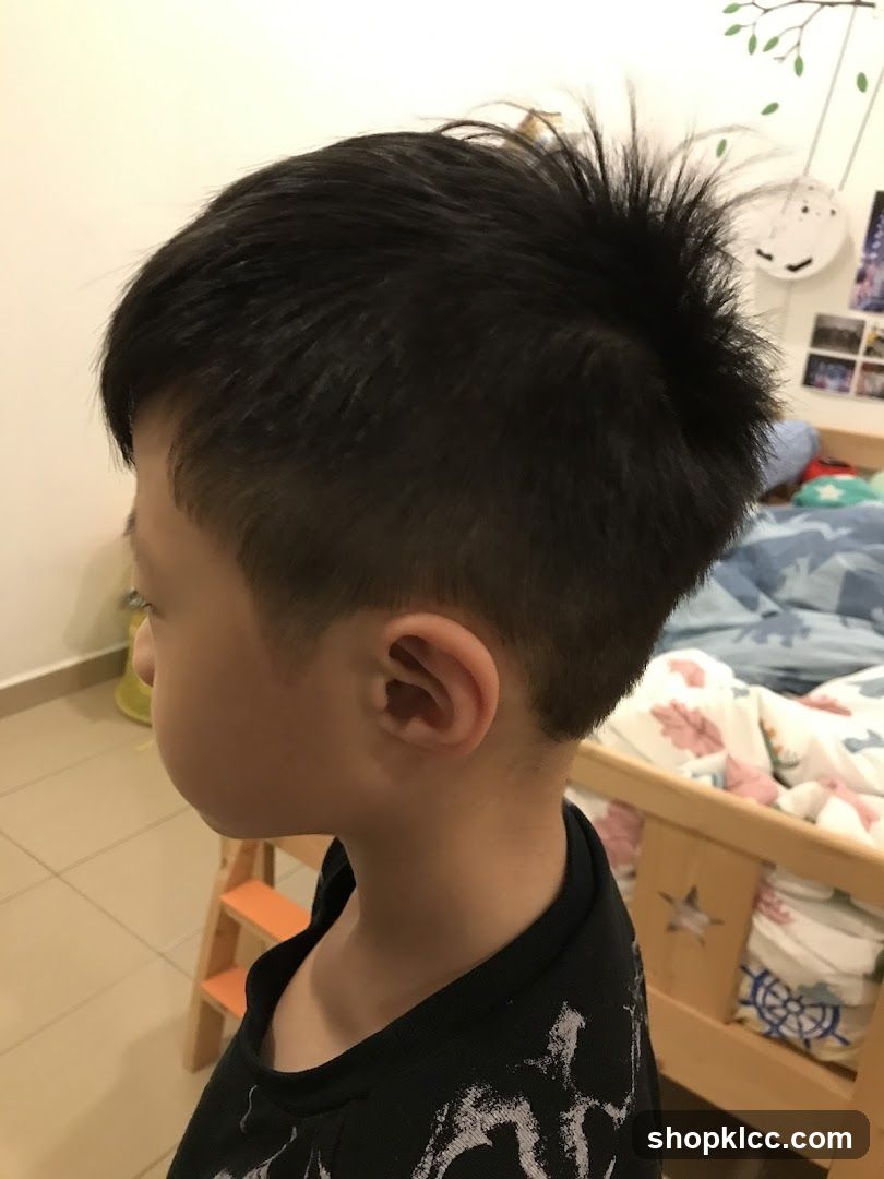 Boy with Spiky Hair