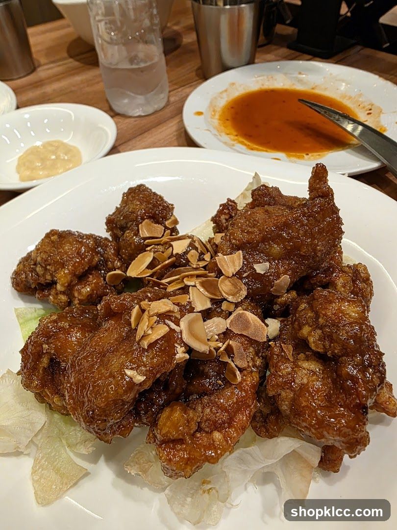 Fried Chicken with Almonds