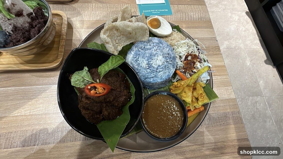 Nasi Kerabu Platter
