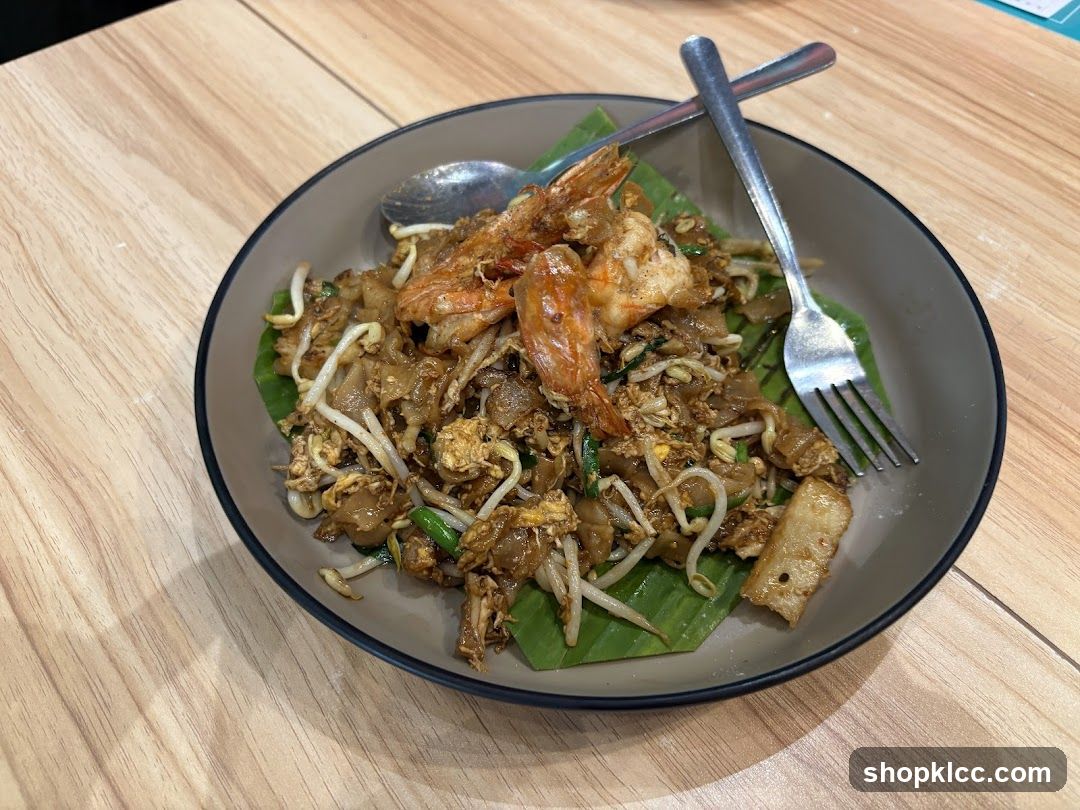 Char Kway Teow with Prawns