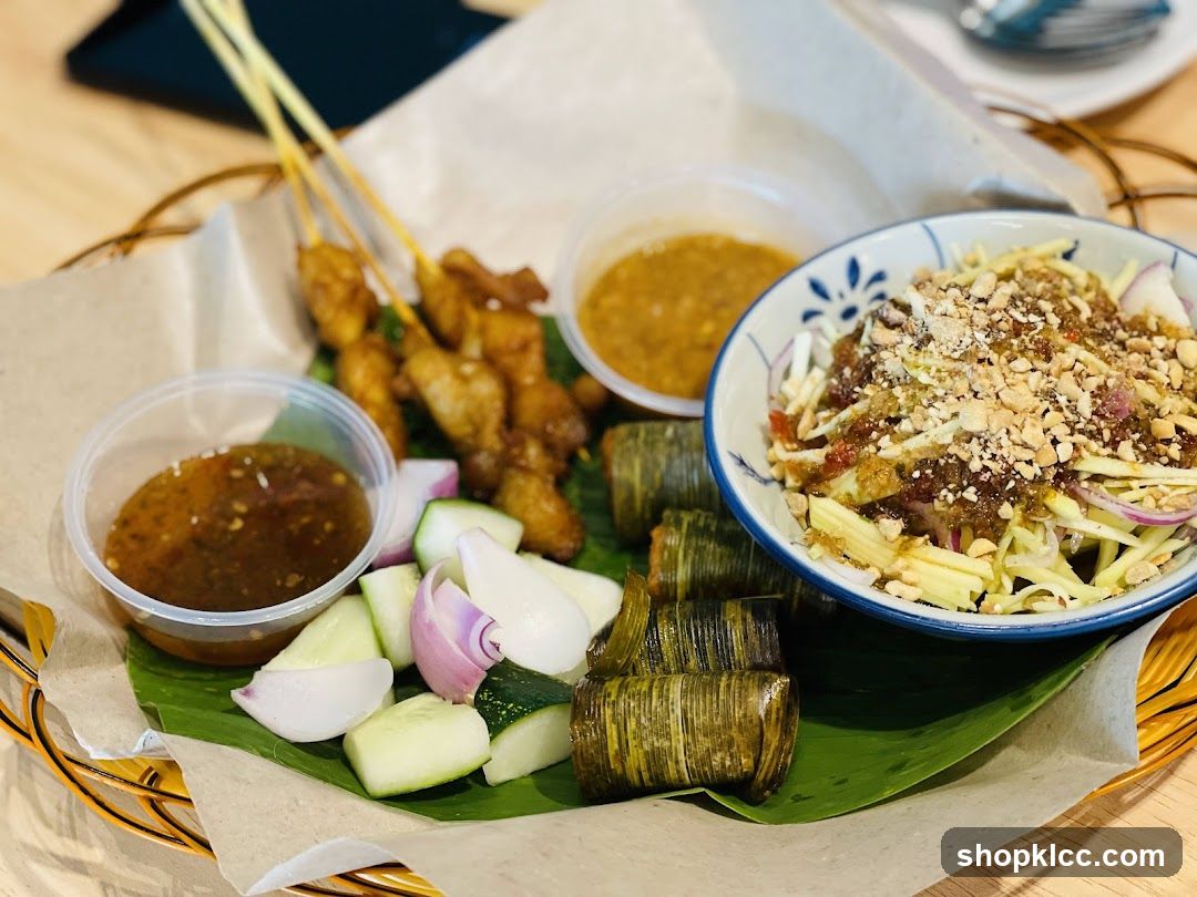 Chicken Satay Platter