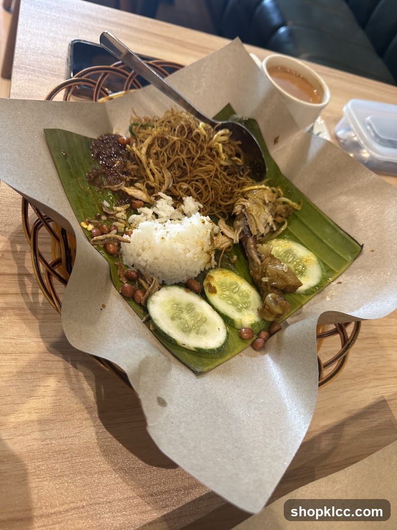 Nasi Lemak Dish