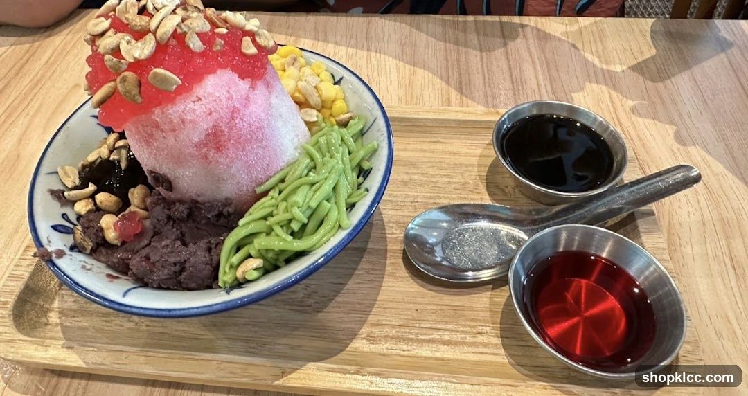 Shaved Ice Dessert