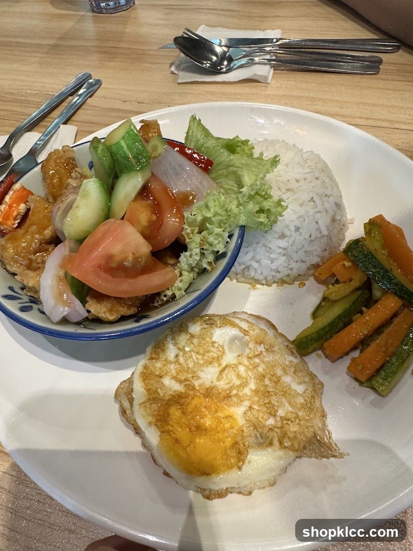 Fried Egg Rice Set