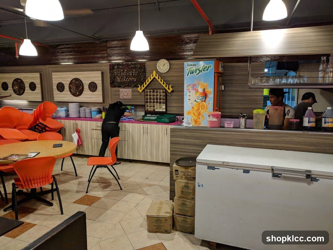 Food Service Area Interior