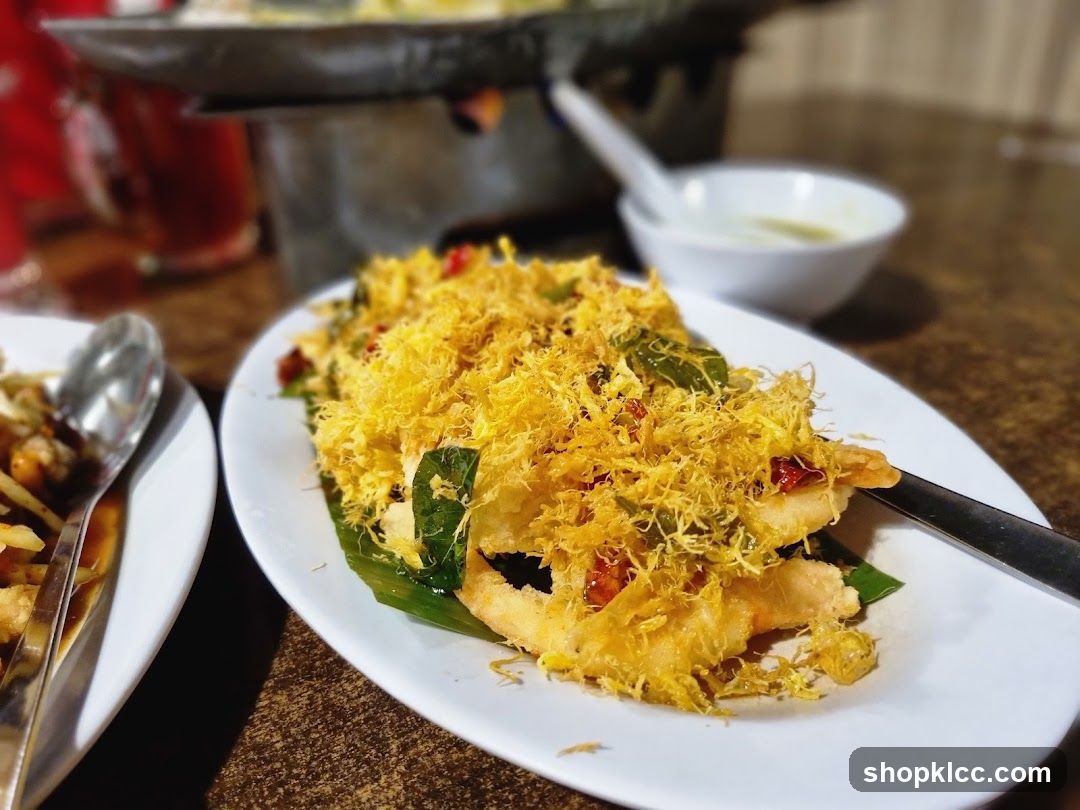 Fried Dish with Crispy Topping