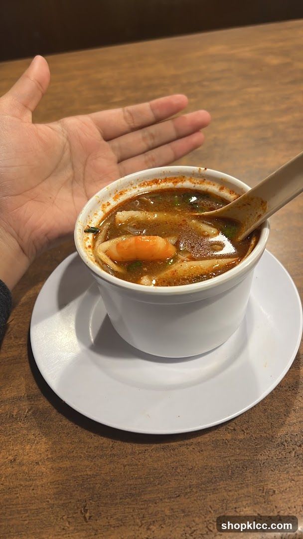Soup Bowl with Hand