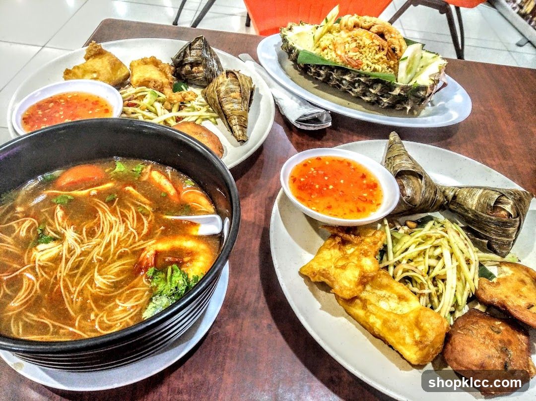 Thailand Street Food Spread