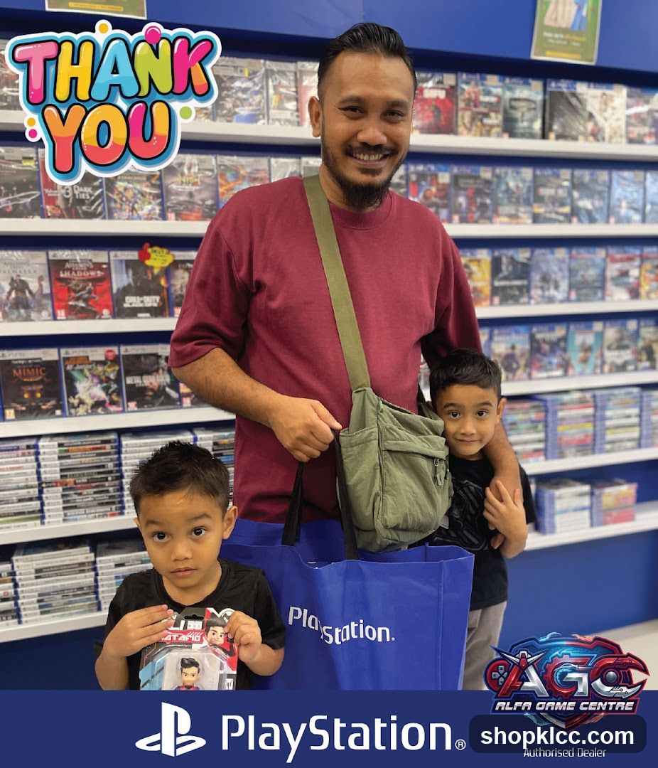 Thank You at Alfa Game Centre
