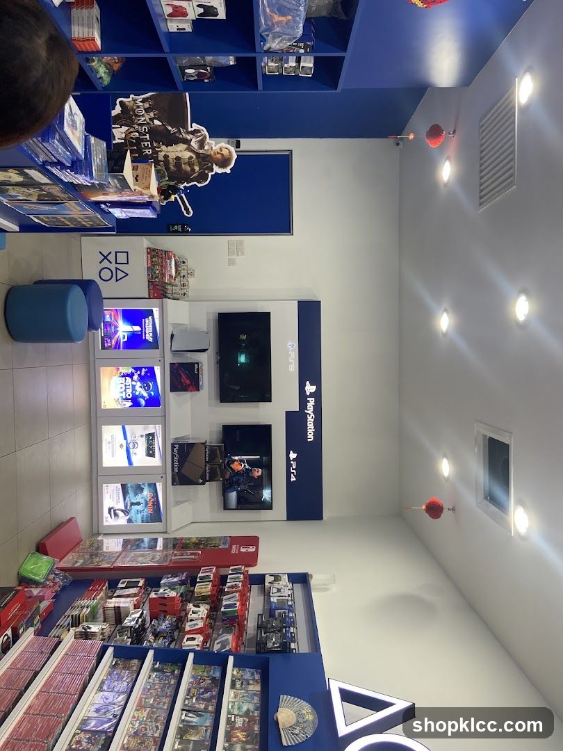 Video Game Store Interior