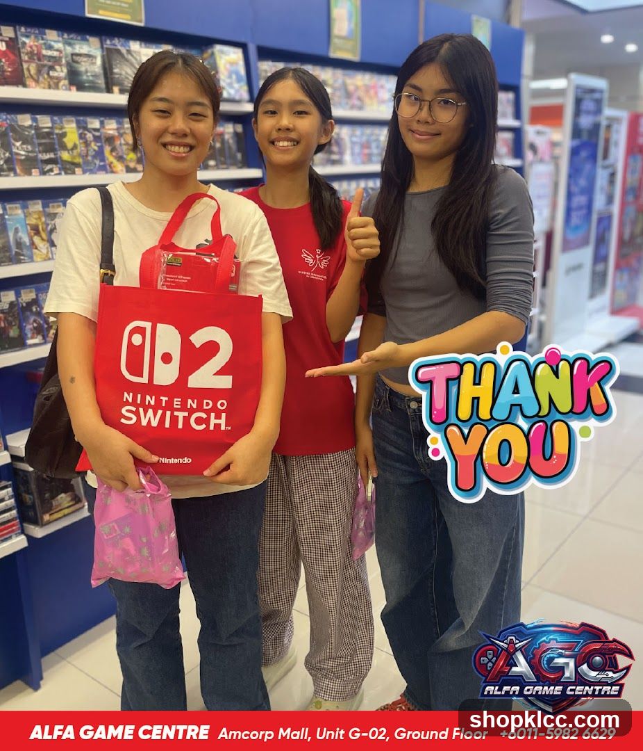 Thank You - Alfa Game Centre