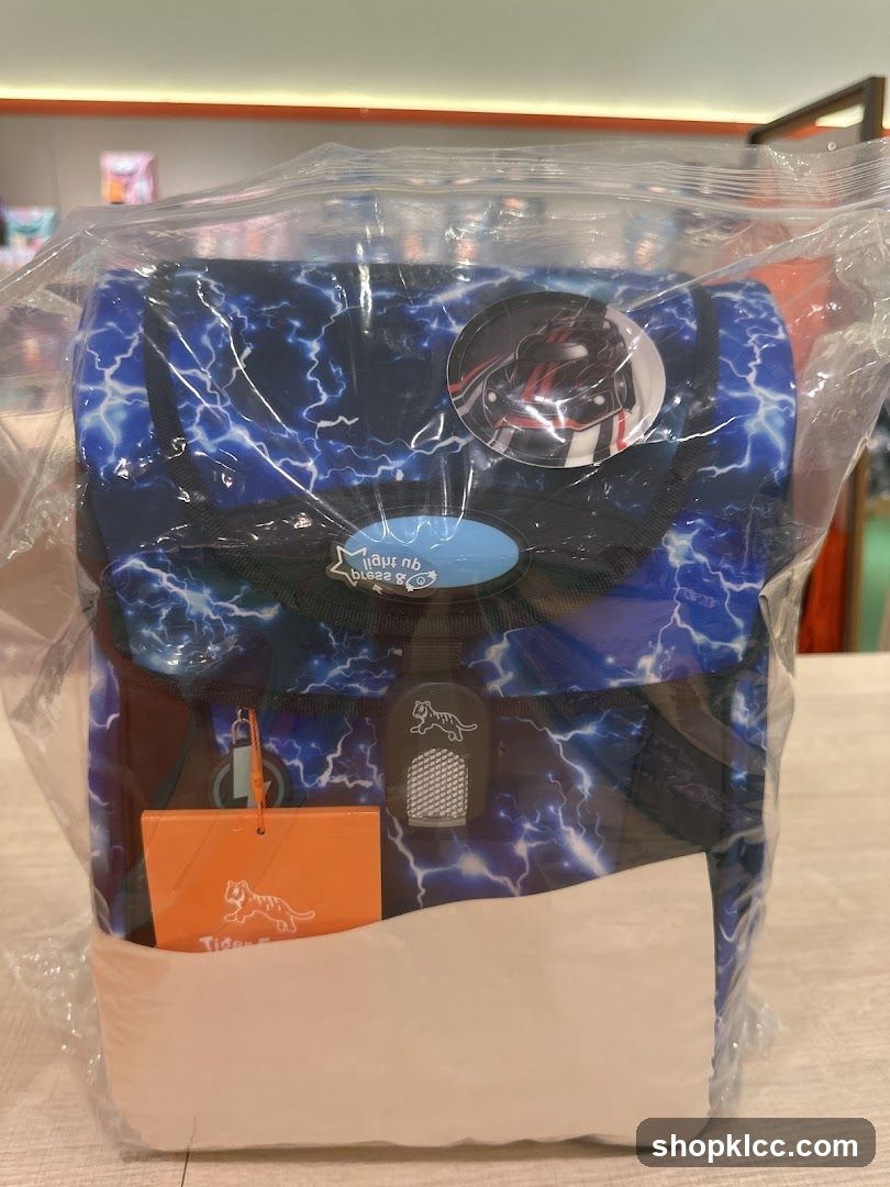 Blue Lightning Backpack Set