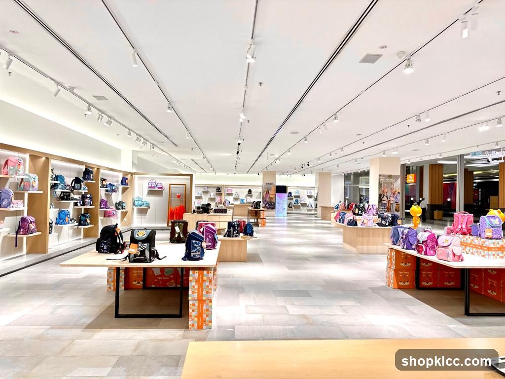 Backpack Store Interior
