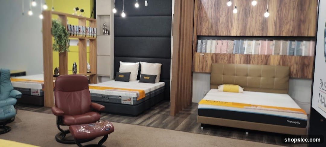 Mattress Store Interior Display