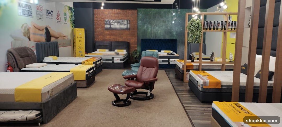 Mattress and Furniture Store Interior