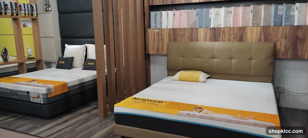 Mattress Display Store Interior