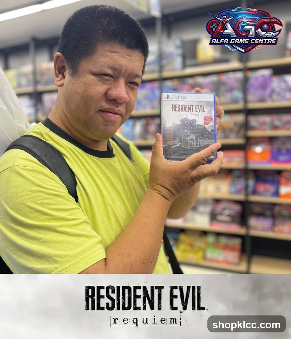Resident Evil Requiem PS5 Game Display