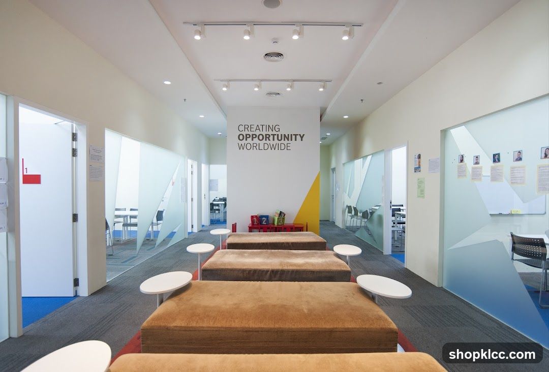 Modern Office Waiting Area