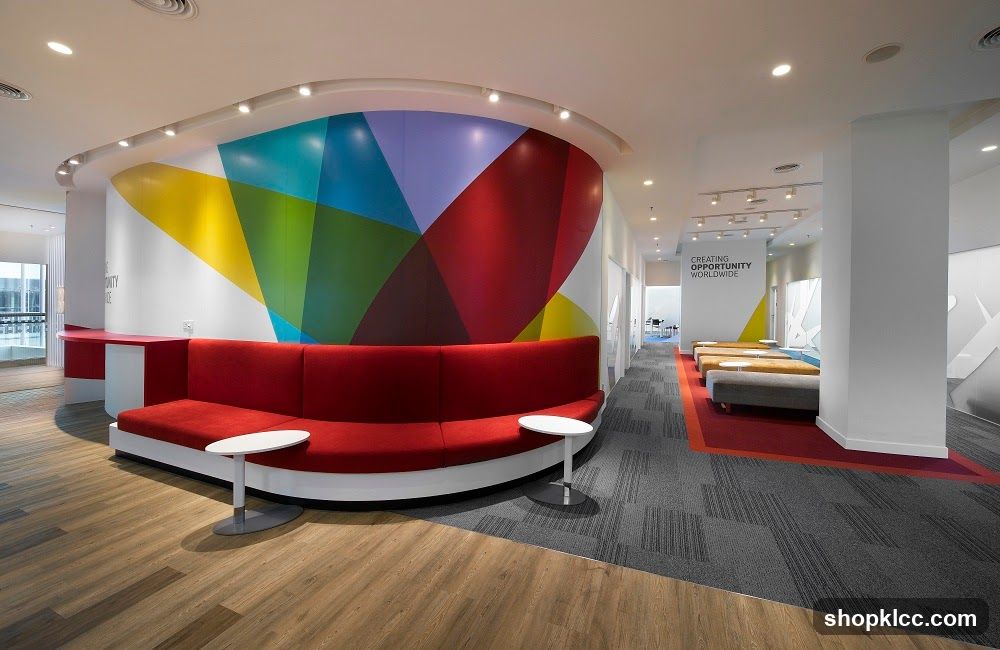 Modern Office Waiting Area