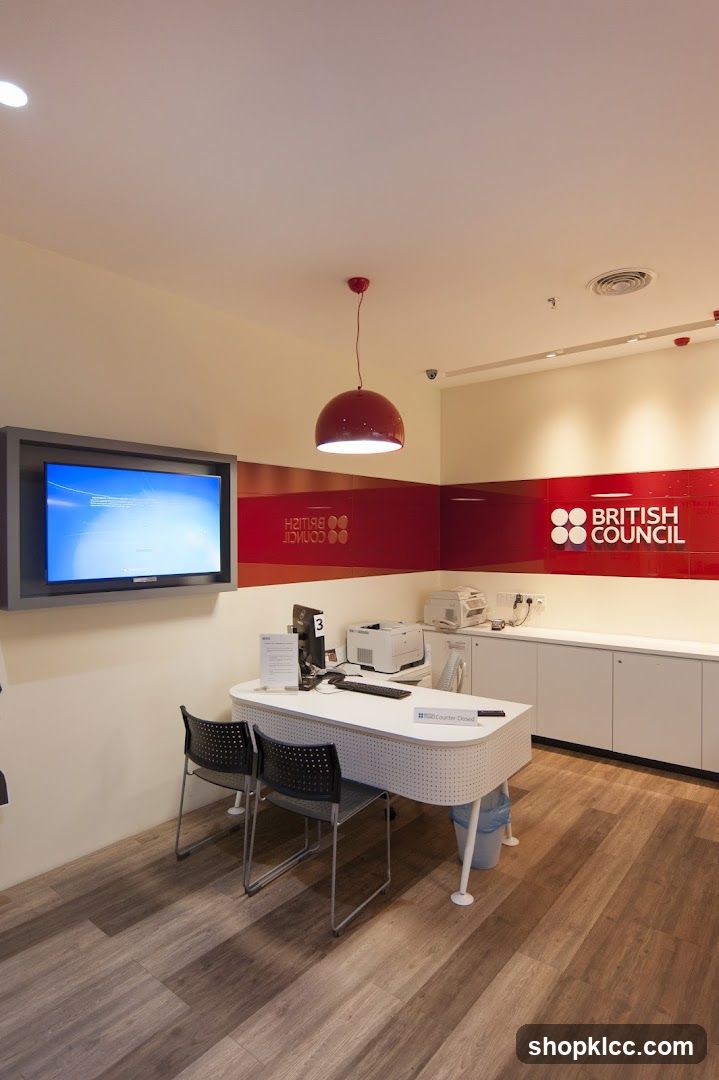 British Council Reception Area