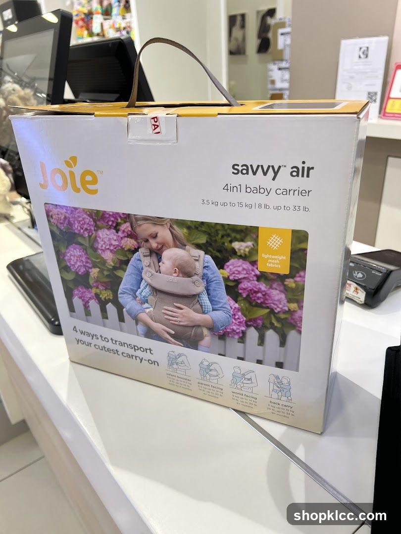 Joie Savvy Air 4in1 Baby Carrier Box