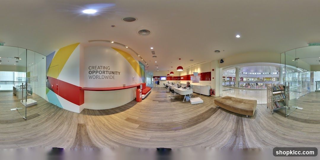 Modern Office Interior with Motivational Slogan