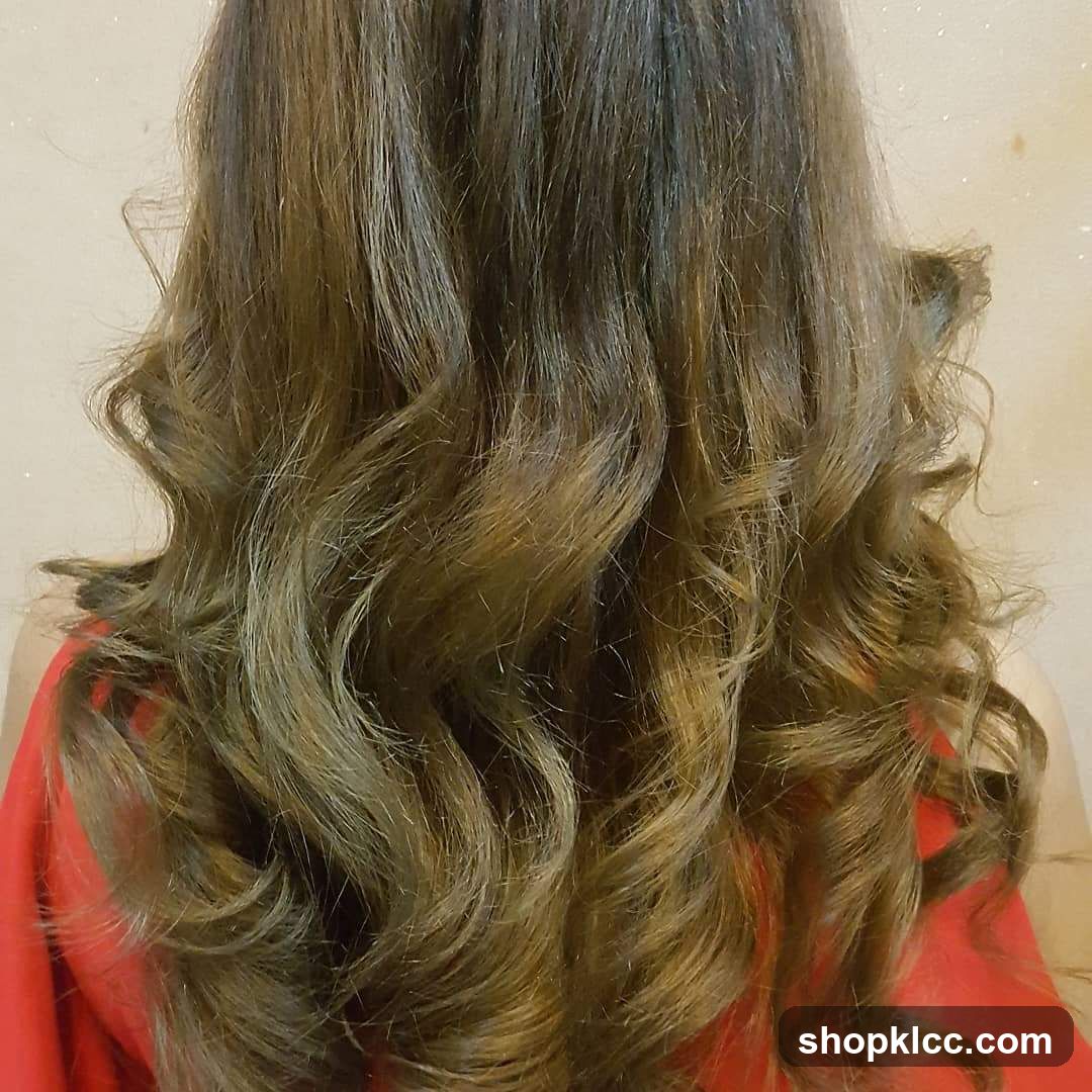 Wavy Brown Hair