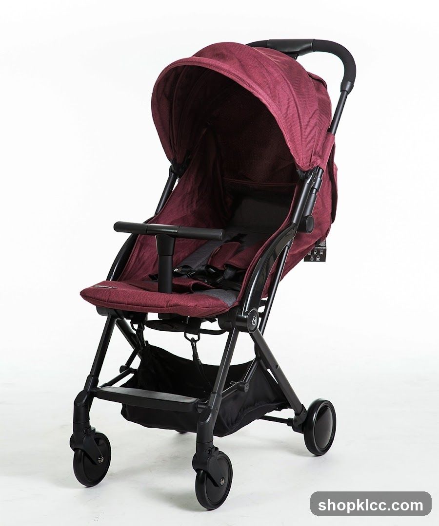 Maroon Stroller