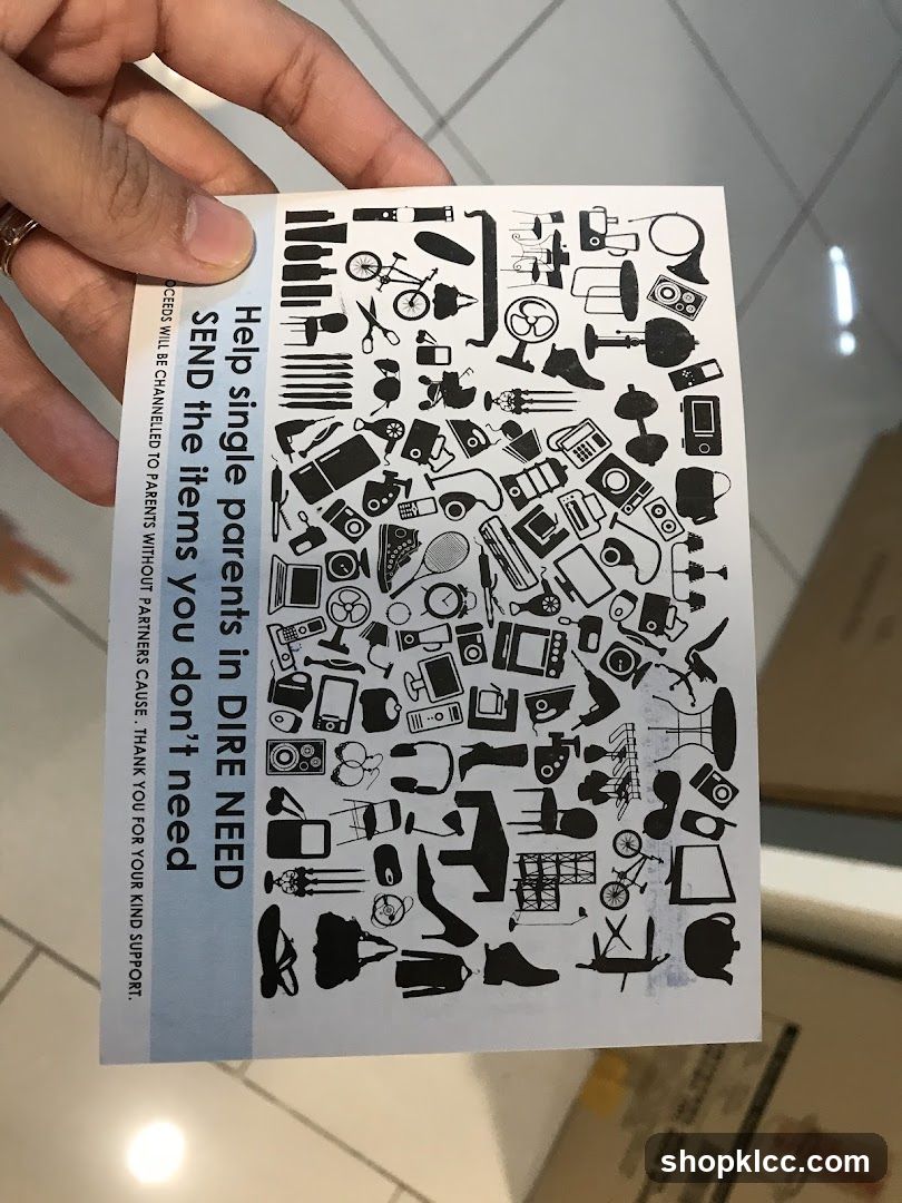Donation Flyer