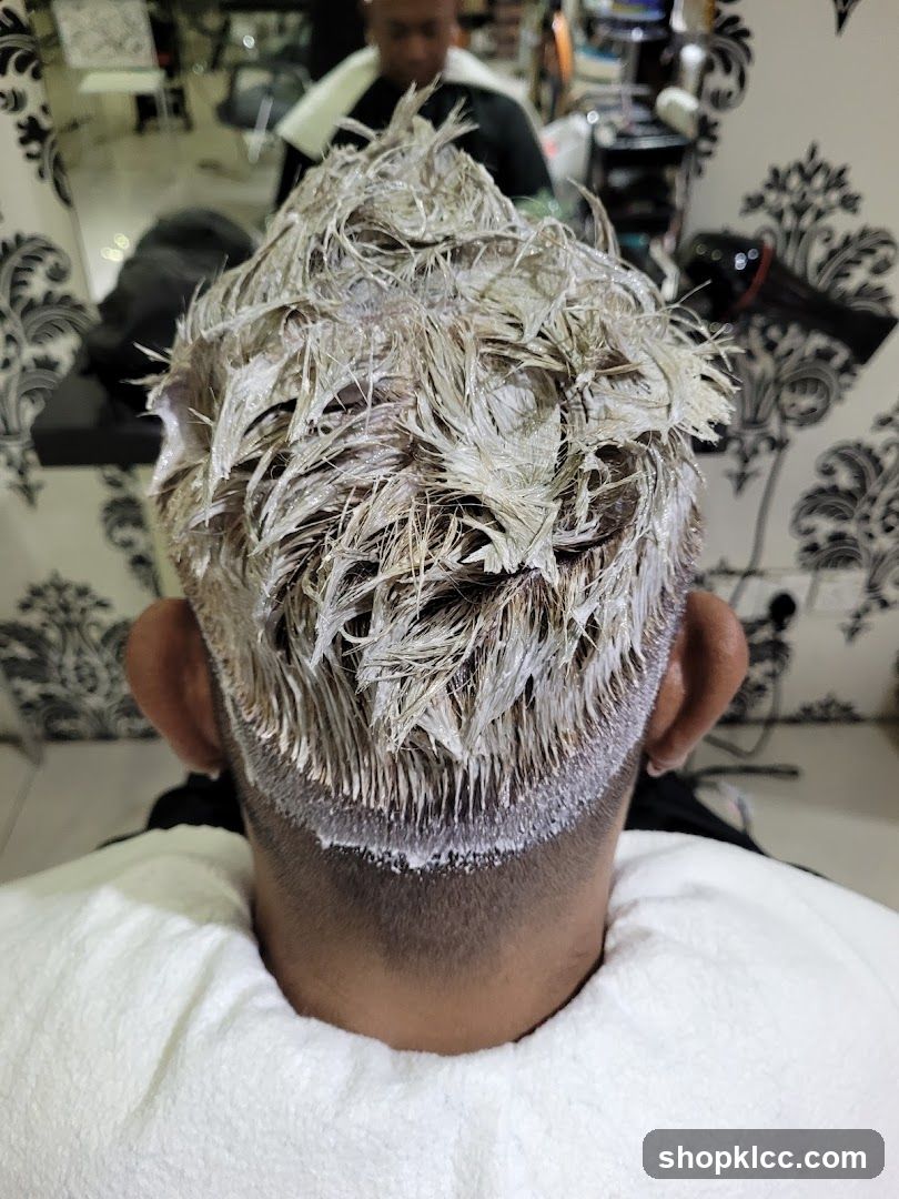 Hair Bleaching Process