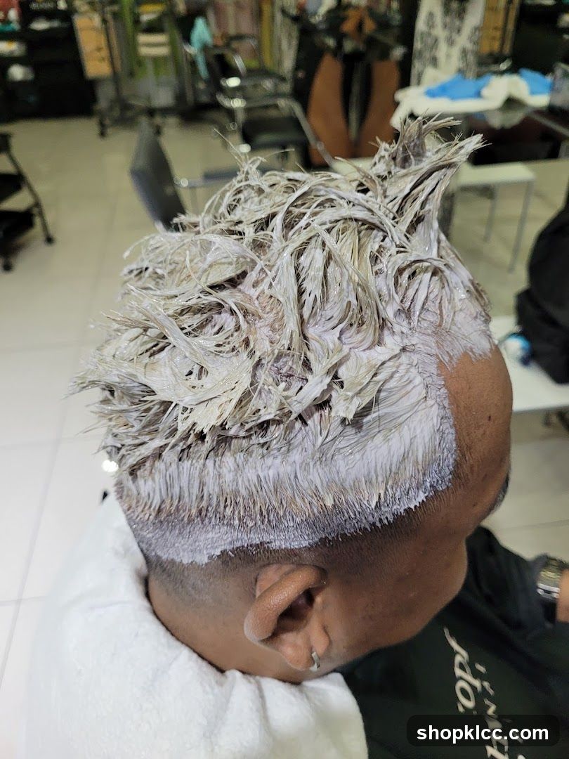 Hair Dye Application