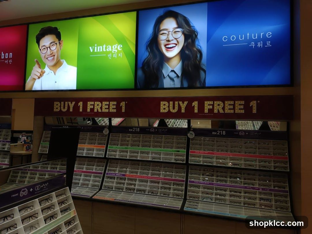 Optical Store Interior Display