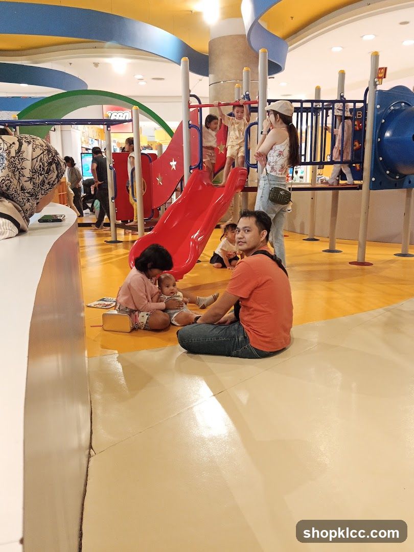 Family at Play Area