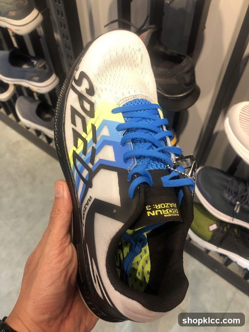 Shoe Display in Store