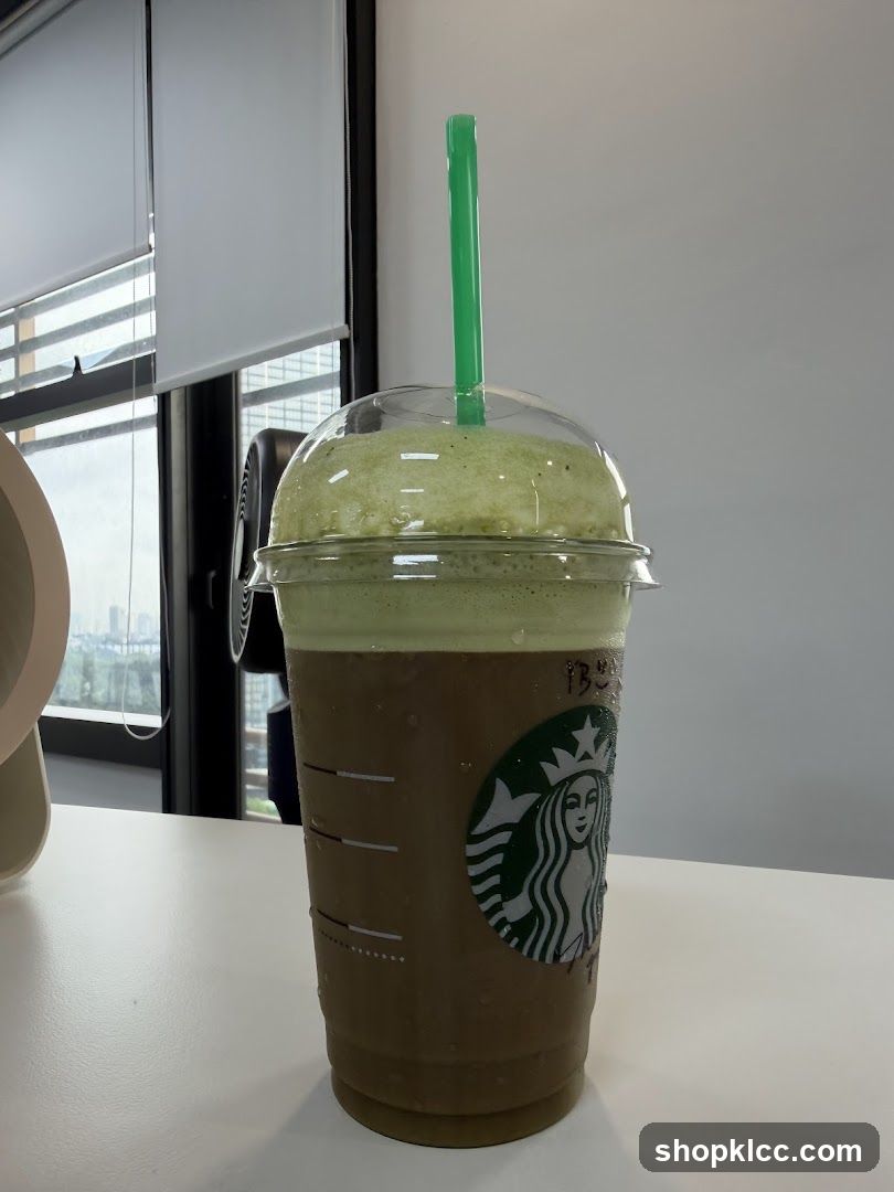 Starbucks Iced Matcha Latte