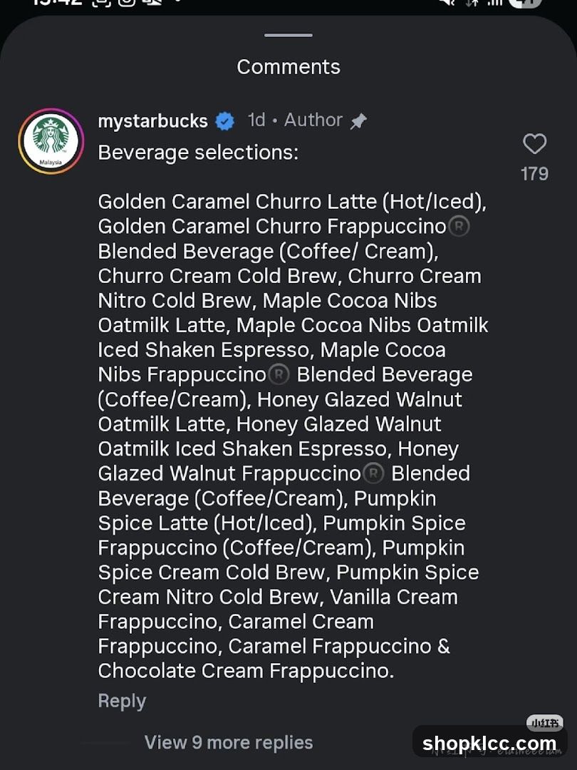 Beverage Selections