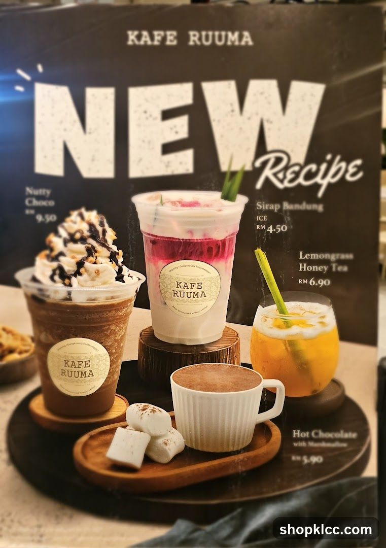 New Recipes Menu