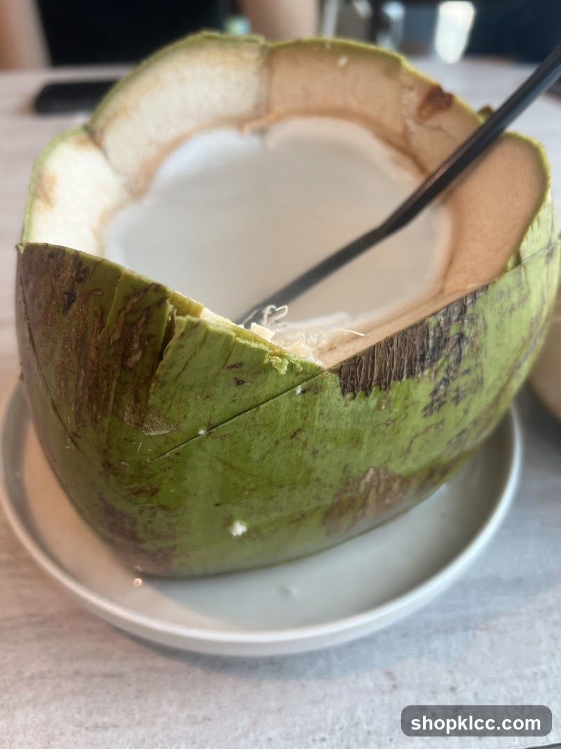 Fresh Coconut Drink