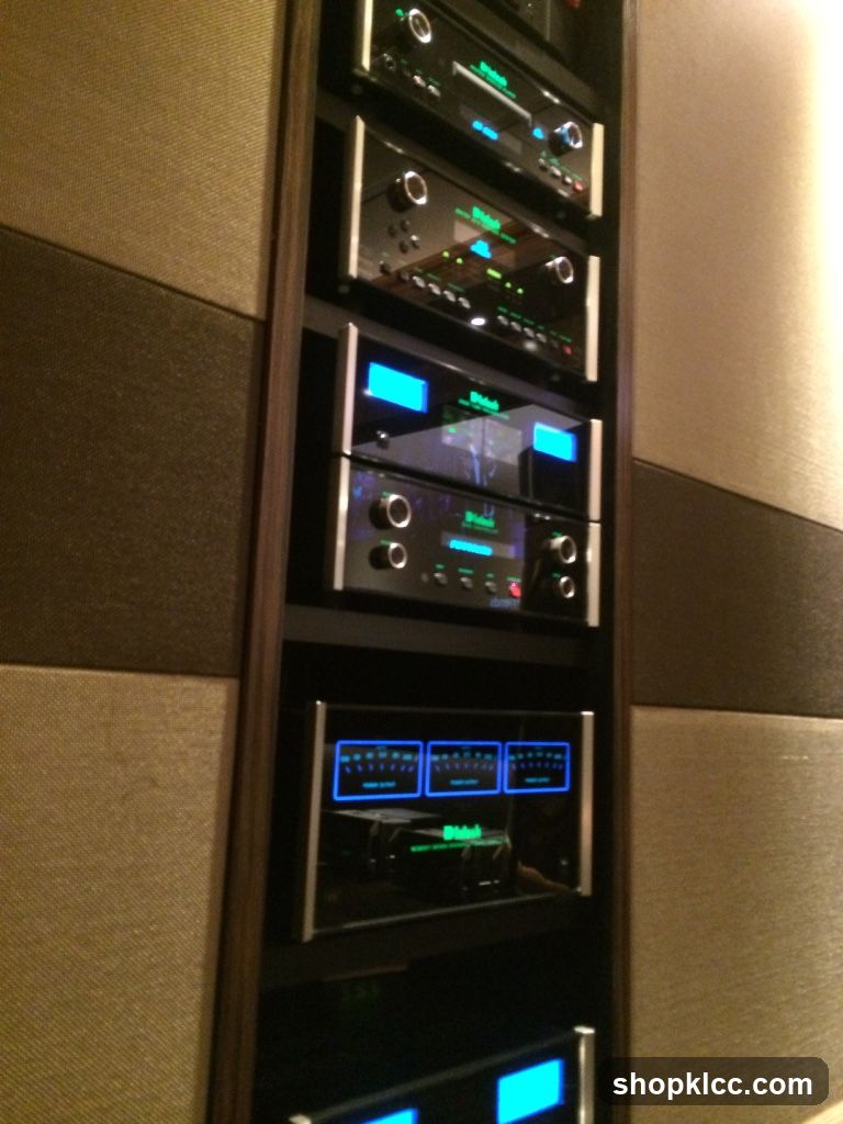 Audio Equipment Rack