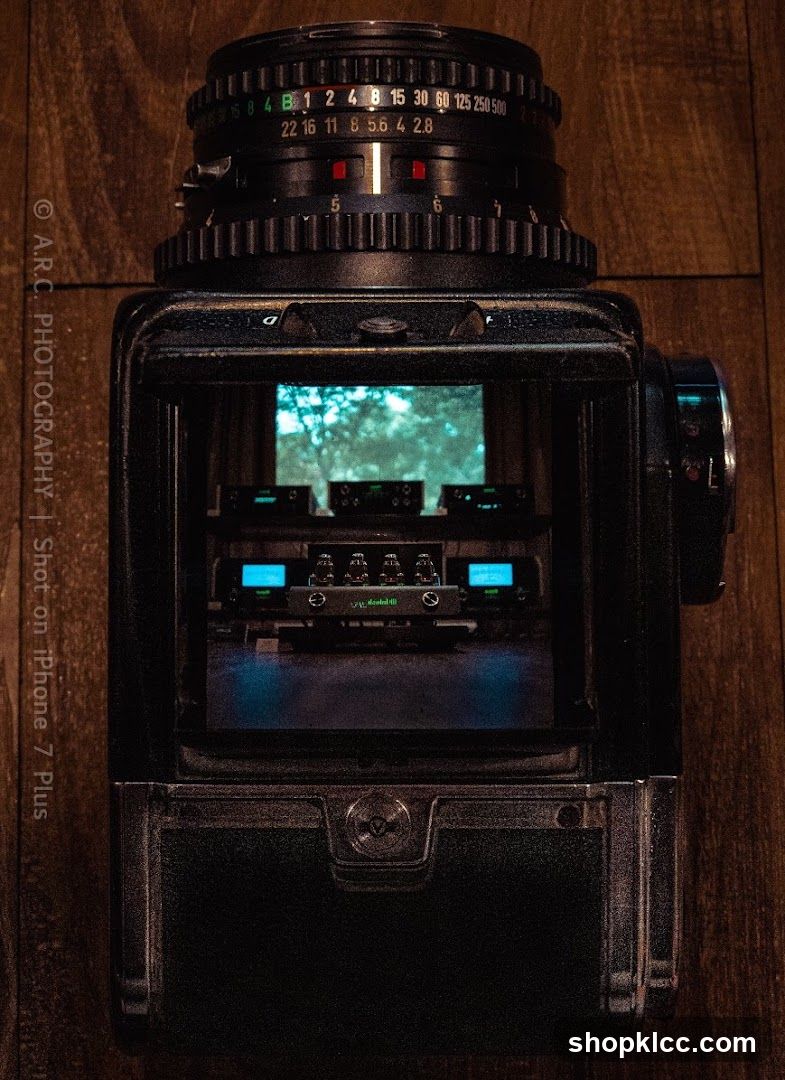 Camera Viewfinder with Electronics