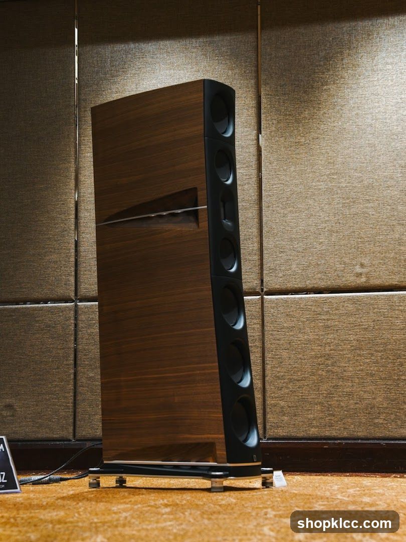 Tall Wooden Speaker