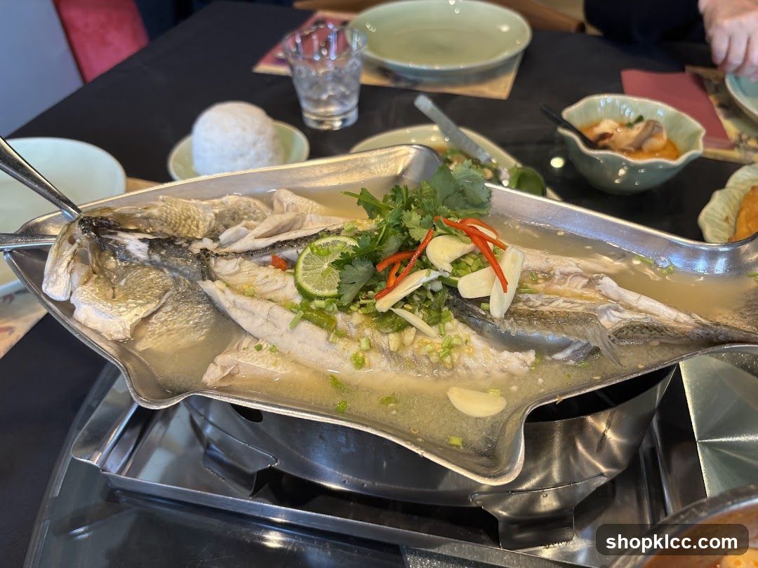 Steamed Fish with Lime and Chili