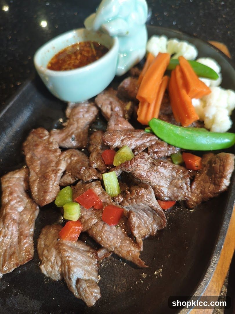 Sizzling Beef with Vegetables