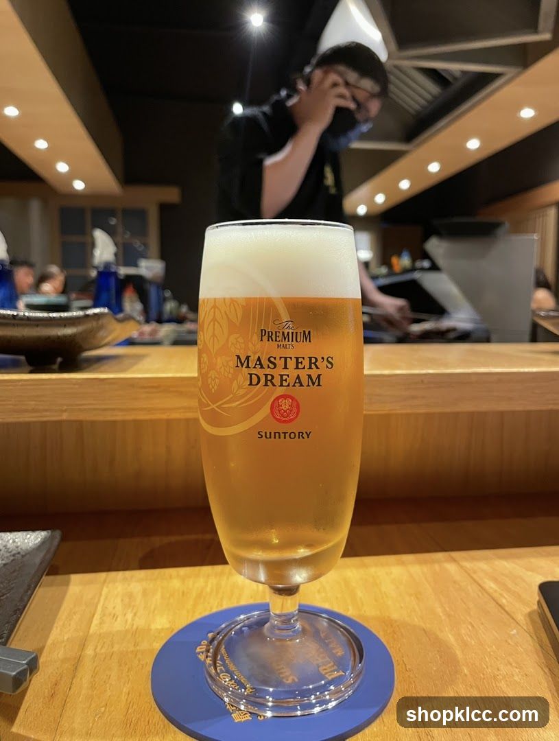 Beer in a glass