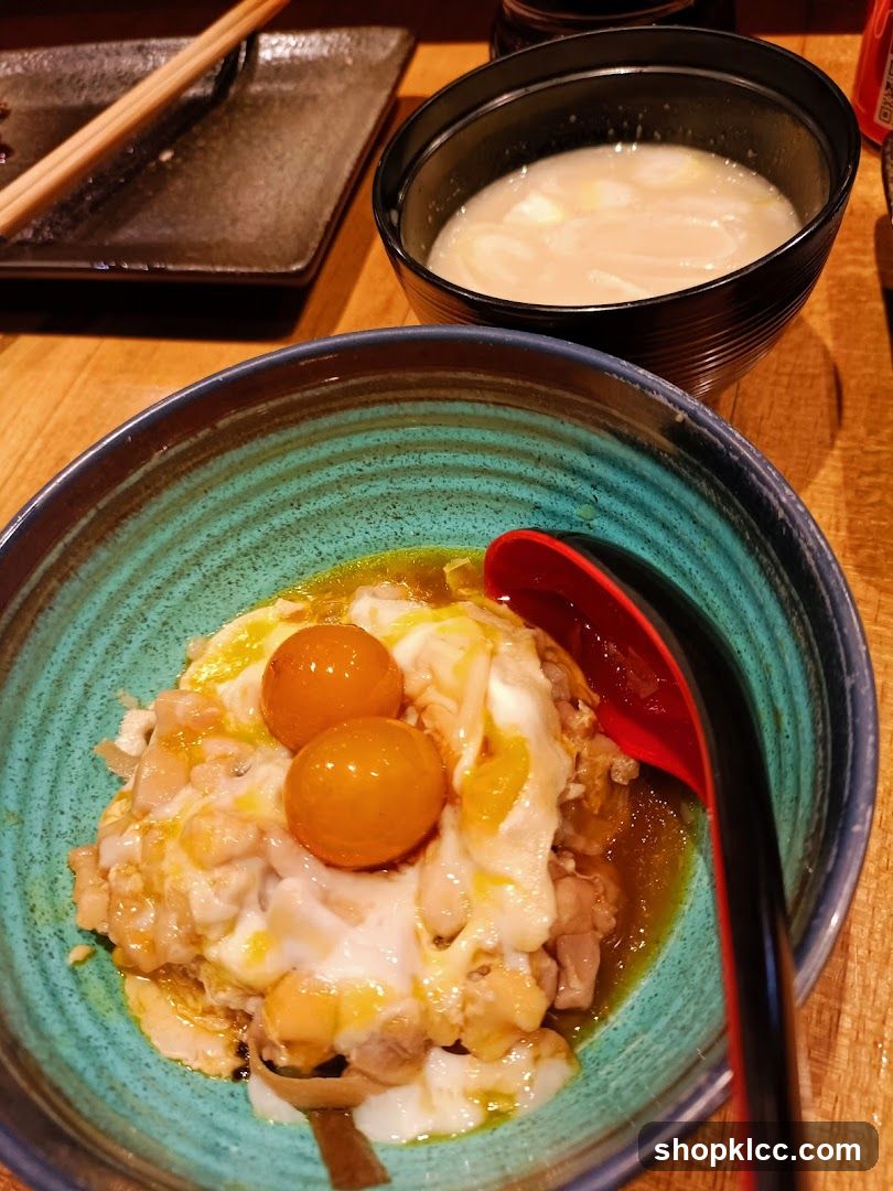 Oyakodon with Soup