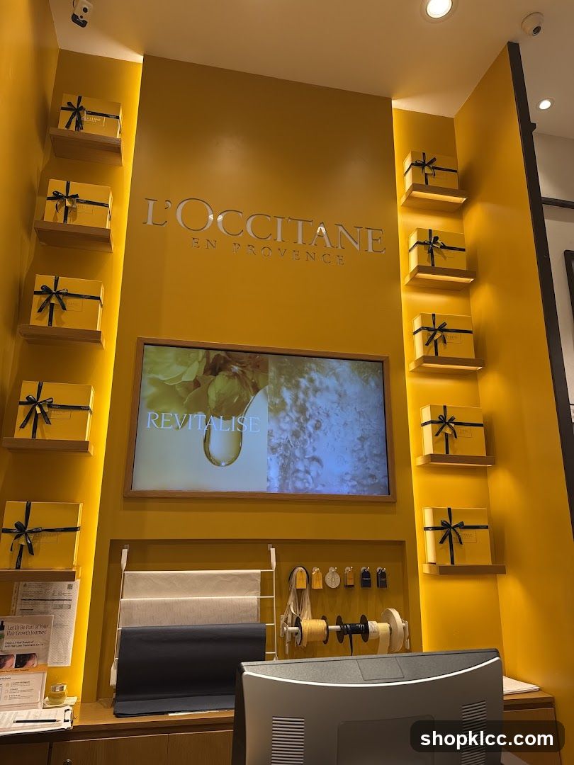 L'Occitane Store Display