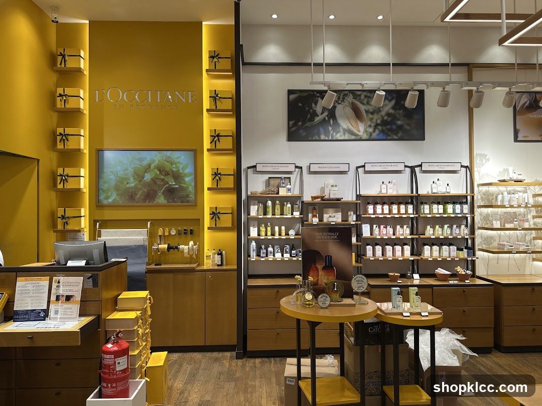 L'Occitane Store Interior
