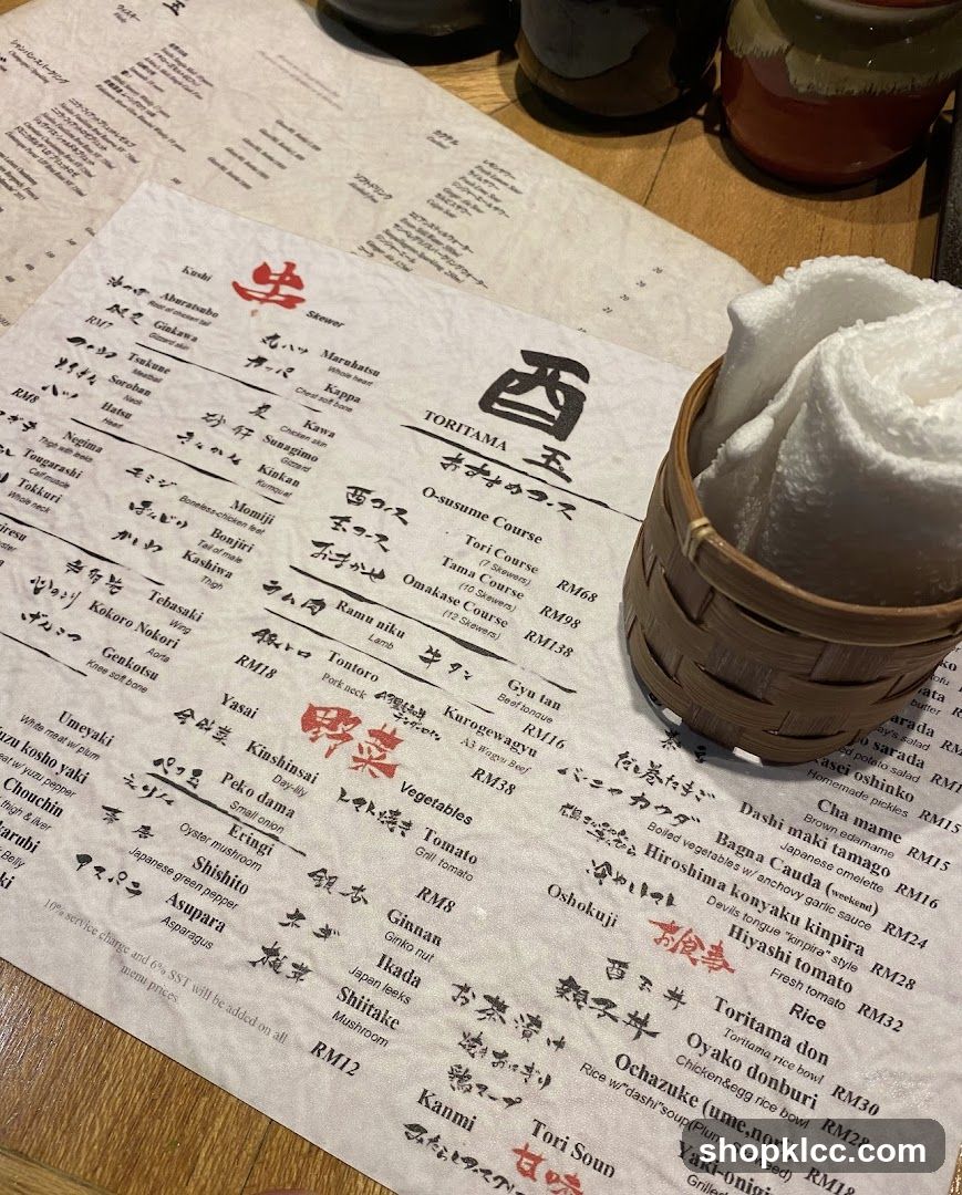 TORITAMA O-susume Course