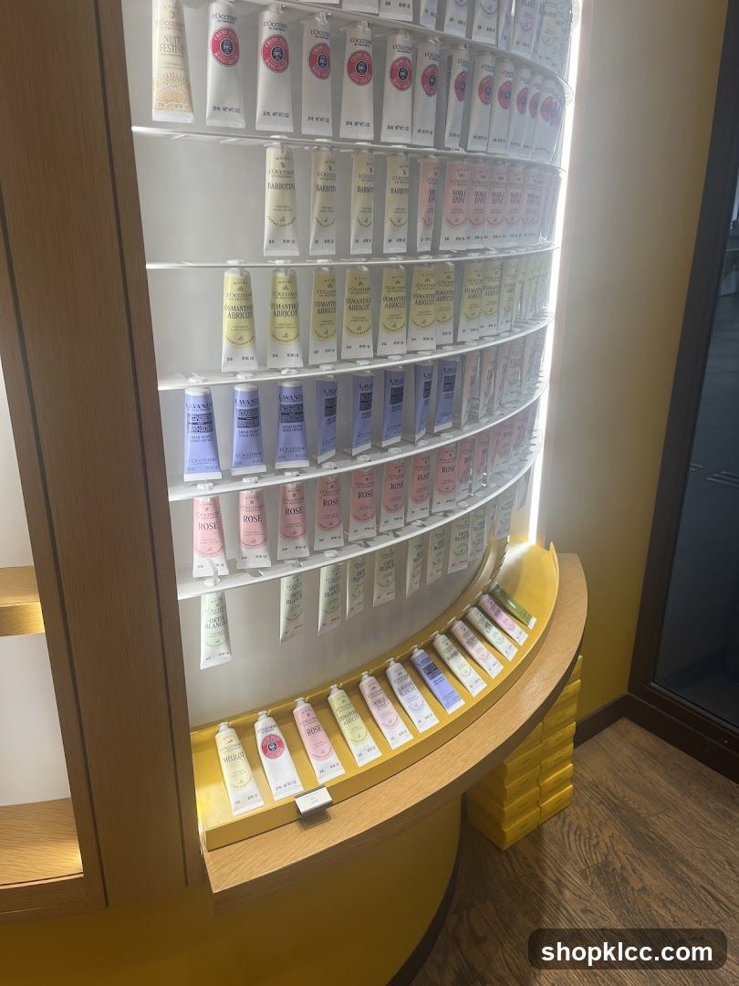 Hand Cream Display